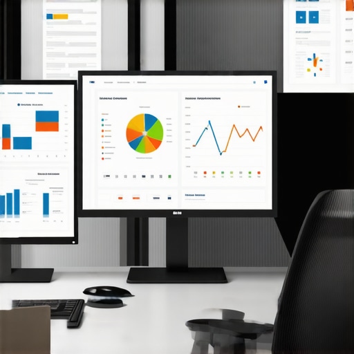 A workspace featuring digital tools and dashboards used for managing tax and payroll systems.