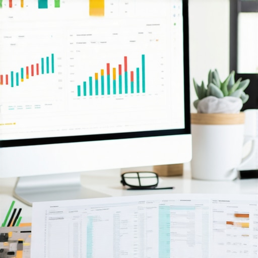 Accountant analyzing digital financial data for audit readiness