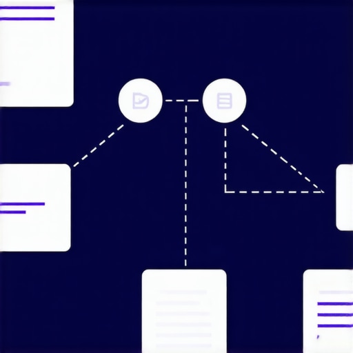 Diagram illustrating how different financial systems connect for seamless data management