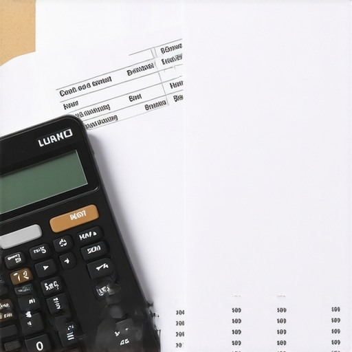 Person reviewing financial spreadsheets and bank statements for discrepancies.