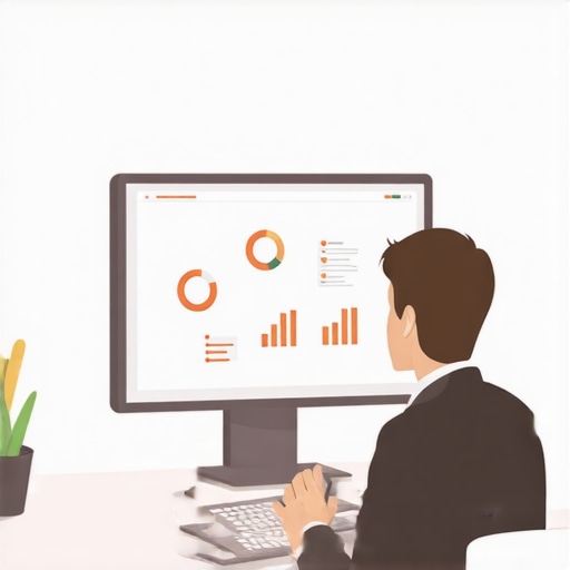 A professional reviewing various financial software connections on a digital dashboard.