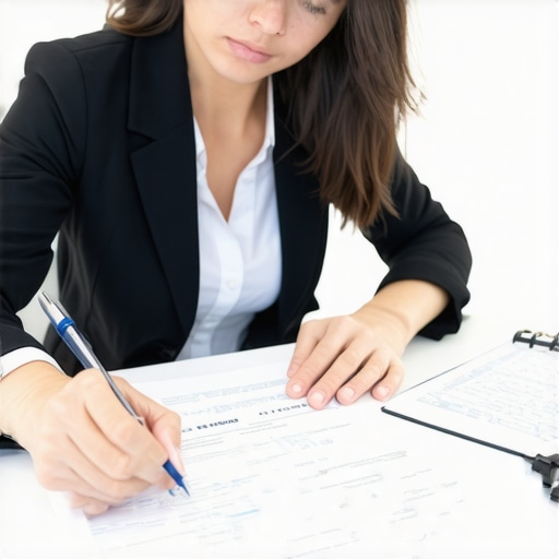 Business owner discussing tax strategies with CPA over financial documents.
