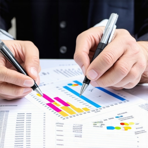 Collaborative Tax Planning Session Accountant and business owner analyzing financial documents together.