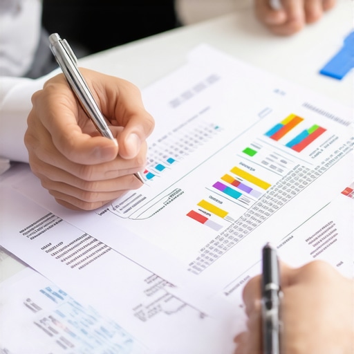 Expert CPA reviewing tax documents CPA discussing tax credits with a business owner