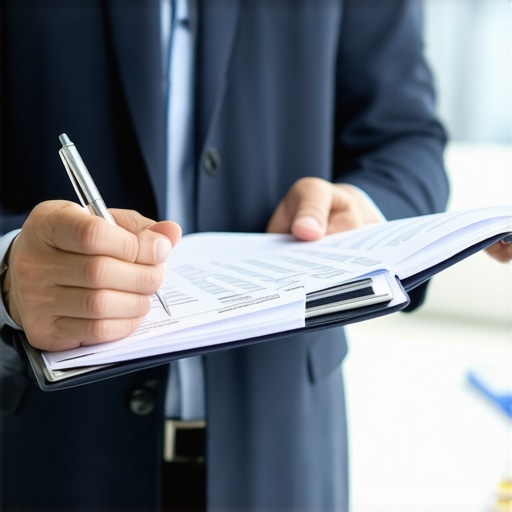 Inventory Audit and Correction Process Accountant analyzing inventory data with digital tools during audit