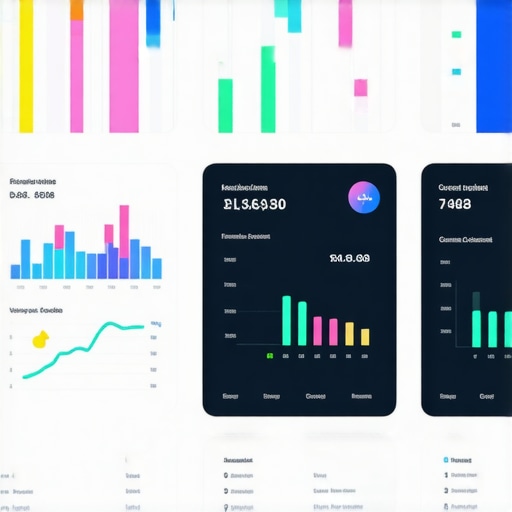 Keeping Financial Data Current and Accessible Financial dashboard showing real-time data for proactive management