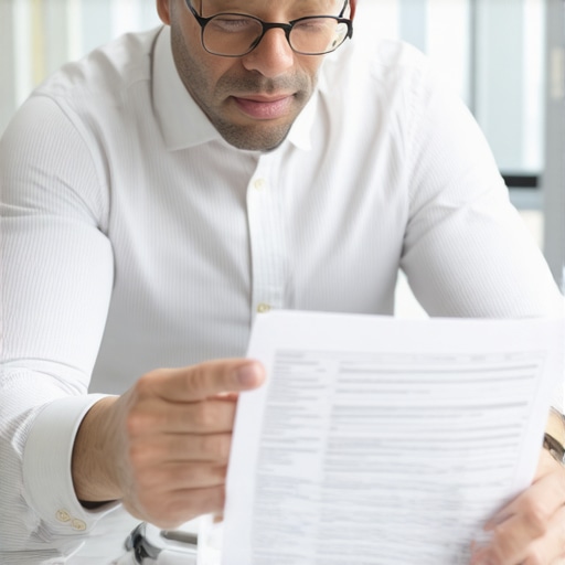 Accountant and business owner analyzing payroll and salary figures together.