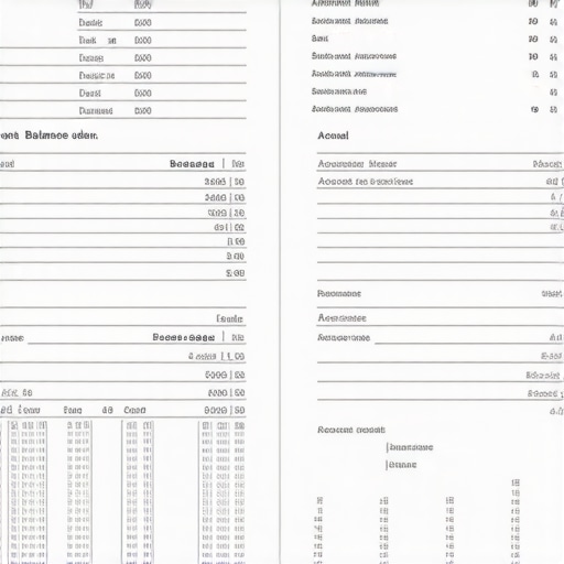 Accrual vs Cash Accounting Comparison A visual representation of the difference between a simple bank balance and an accrual accounting general ledger showing assets and liabilities.