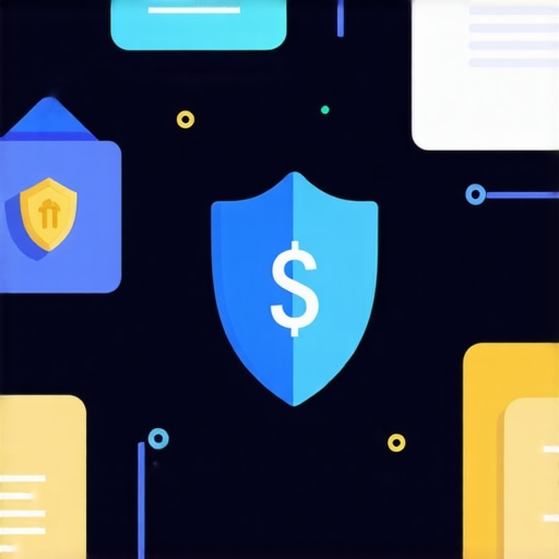 Advanced Digital Audit Support and Financial Security A conceptual image of secure cloud-based financial data management and audit protection.