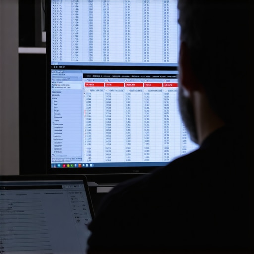 Payroll compliance risks and tax warnings on a digital screen.