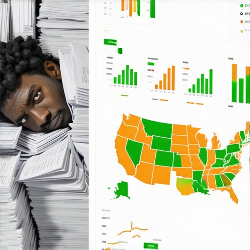 Comparing manual tax filing versus automated compliance dashboards Entrepreneur managing multi-state sales tax compliance using automation tools.