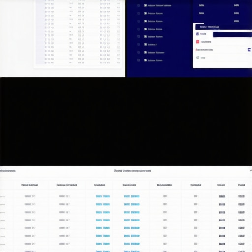 A side by side comparison of disorganized business books and a professionally managed accounting dashboard.