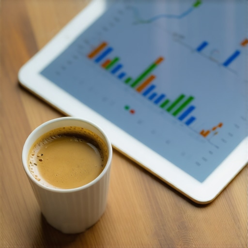 A tablet showing real-time financial reporting and accounting software to maintain business health.