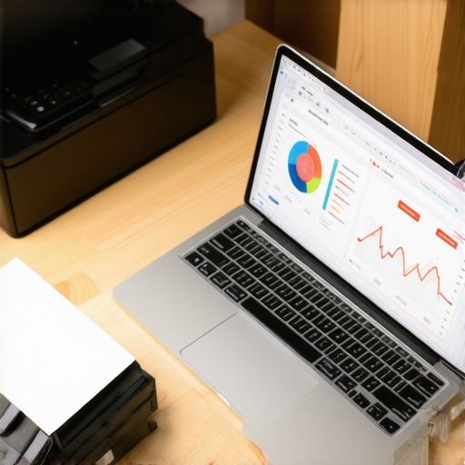 Essential Audit Support Tools for Modern Business Professional document scanner and accounting software for business maintenance.