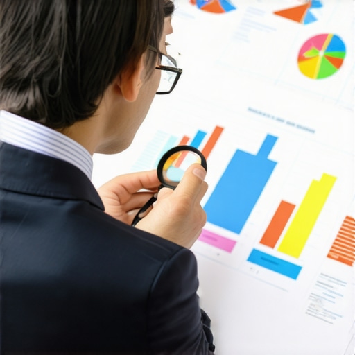 An accountant analyzing complex financial data for audit preparation.