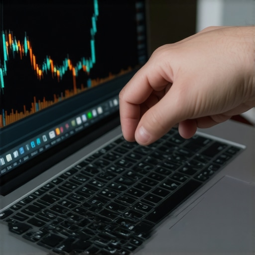A professional reviewing financial software data to ensure accuracy.