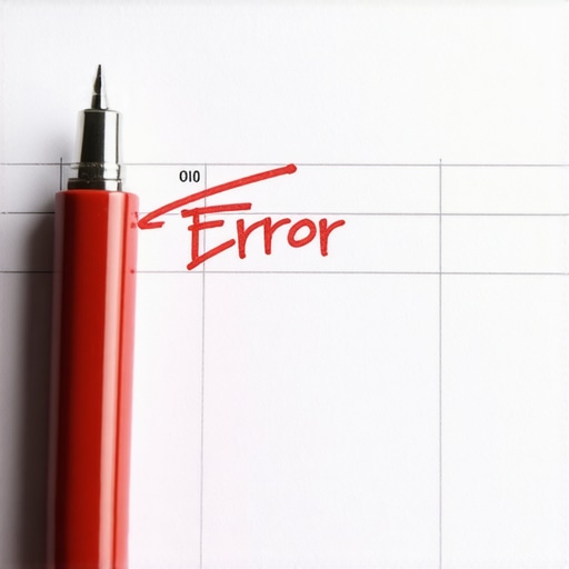 A professional auditor using a red pen to highlight a logic error on a union payroll document.