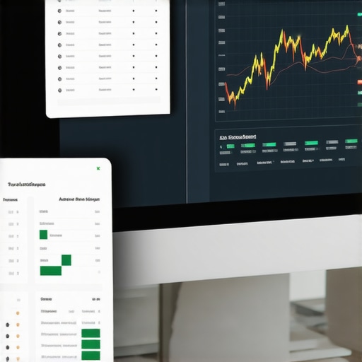 A detailed financial dashboard showing crypto tracking software integrated with corporate payroll and ledger systems for audit compliance.