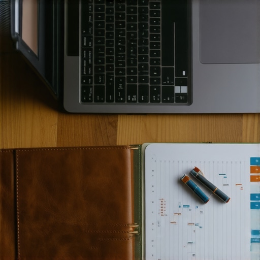 A business owner reviewing automated financial data with a strategic mindset.