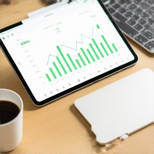 Maintaining a Clean Financial Ledger A modern digital financial dashboard showing organized business transaction categories