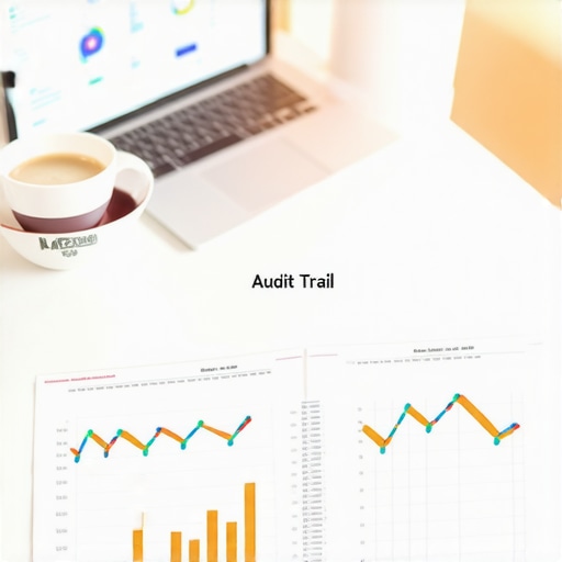 A clean office workspace representing organized business financial maintenance and audit preparation.