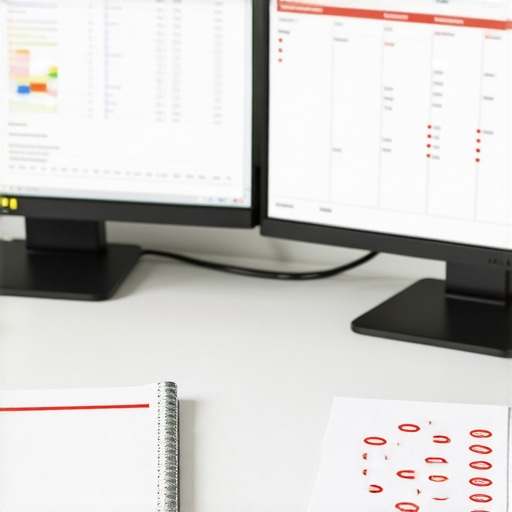 Master Compliance Calendar for Multi-State Businesses A workspace organized for tracking tax deadlines and payroll compliance.