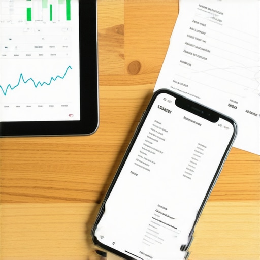 Using OCR technology on a smartphone to scan receipts for business accounting integration.