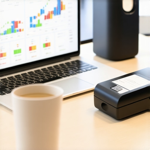 A professional setup for maintaining business financial records and tax compliance.