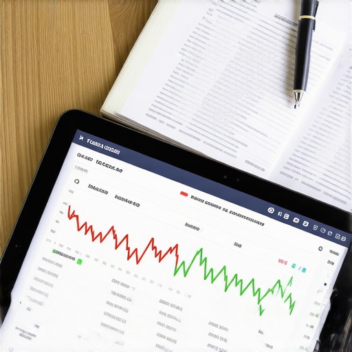 Close up of a financial dashboard and tax documents on a wooden desk representing advanced tax planning.