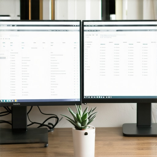 Professional remote office setup for managing business compliance and tax tracking