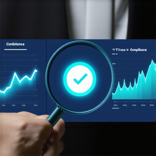 Financial dashboard showing audit readiness and compliance metrics for a business exit.