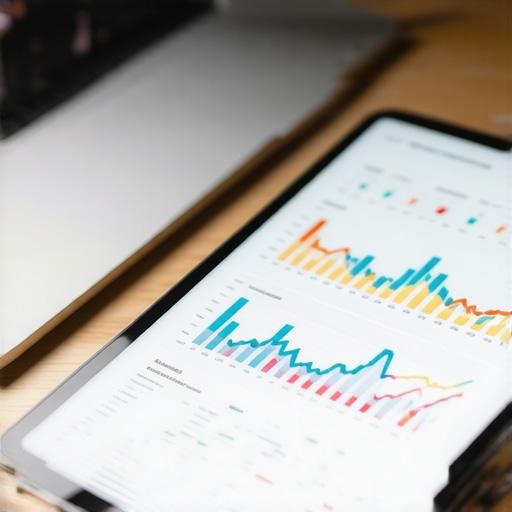 Digital accounting dashboard showing financial growth and CPA analysis for business scaling.