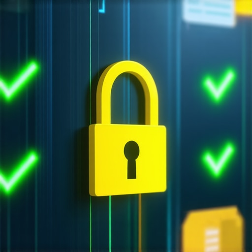 A digital dashboard showing reconciled payroll data and financial security icons.