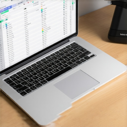Modern Tools for Financial Transparency Digital accounting tools on a desk for audit support