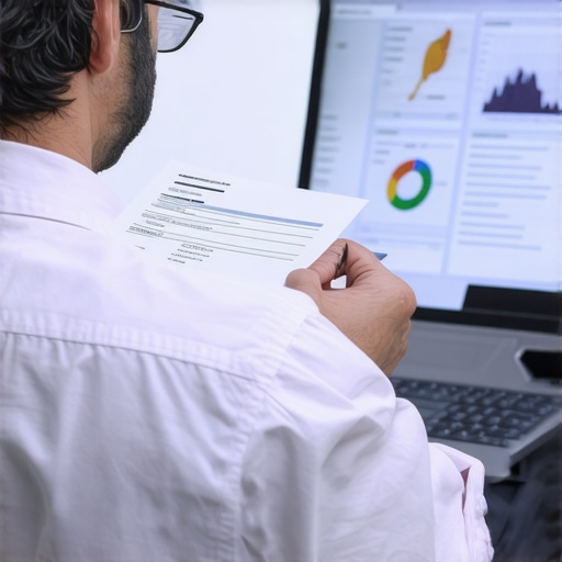 Navigating Multi-State Tax Registration A business owner managing tax forms for multiple states to ensure remote hiring compliance.