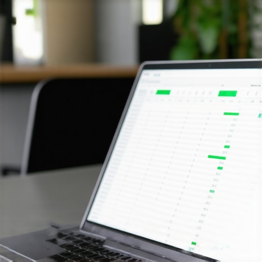 Organized Chart of Accounts Checklist A professional financial ledger showing a clean and organized structure for business accounts