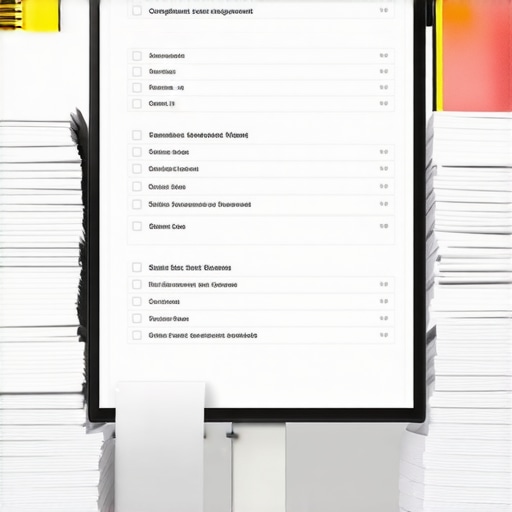 Organized Tax Exemption Compliance Workflow A visual representation of digital and physical sales tax exemption record keeping.
