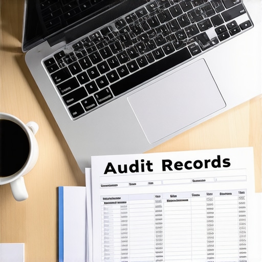 A clean workspace with payroll documentation ready for a workers compensation audit.