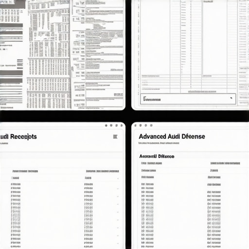 A comparison of messy digital receipts versus organized audit-ready documentation.
