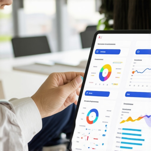 Business owner and CPA reviewing monthly financial health check and real-time reports.