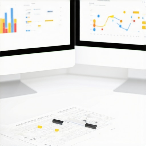 A professional workspace illustrating the hybrid approach to modern financial management and audit readiness.