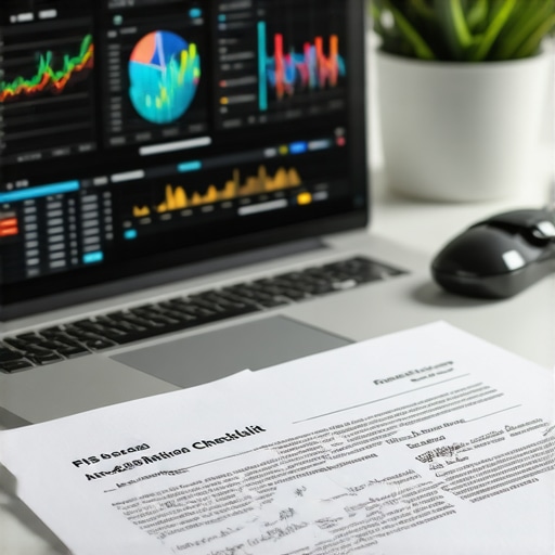 Desktop with tax documents and financial software showing the importance of expert tax strategy over basic automation.