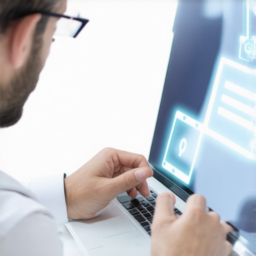 Business owner separating tax funds into a dedicated account for compliance