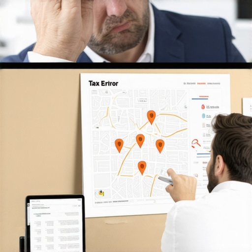 Illustration of the difference between automated software errors and professional CPA oversight.