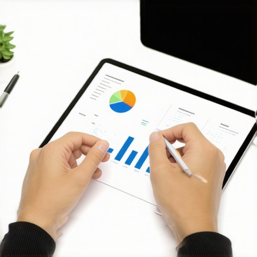 An organized desk featuring a digital ledger and financial strategy documents representing professional tax planning.