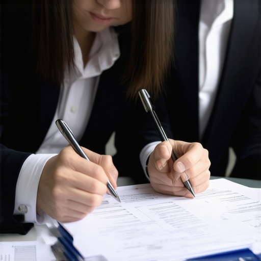 Strategic Tax Planning and Lease Review Business owner and CPA reviewing financial documents for tax savings