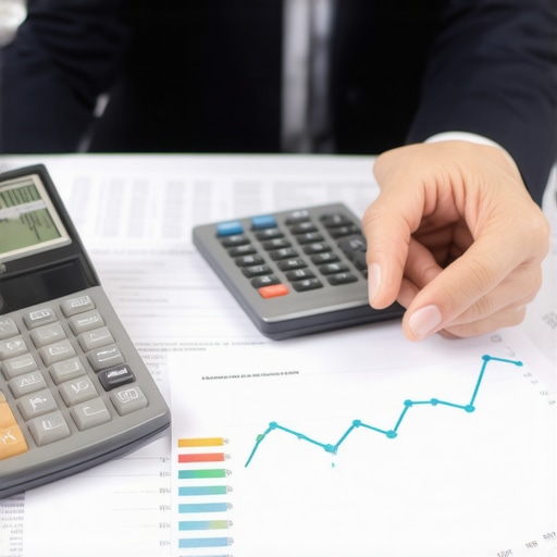 Accountant analyzing rising tax brackets and depreciation strategy
