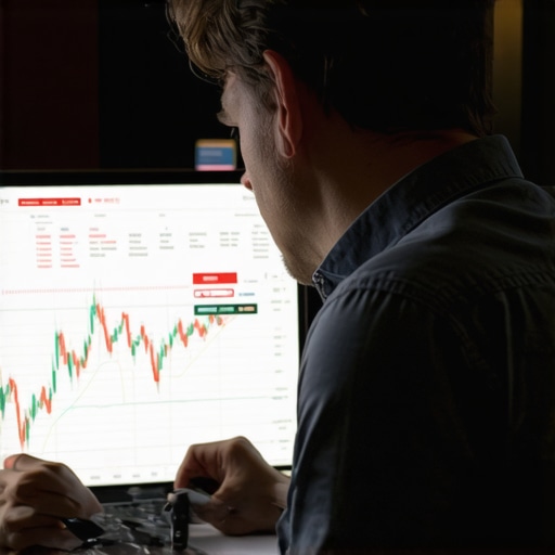 Business owner analyzing financial errors caused by over-automation