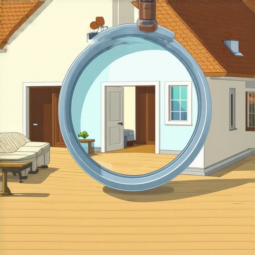 An illustration showing the tax implications of home office depreciation recapture during a house sale.
