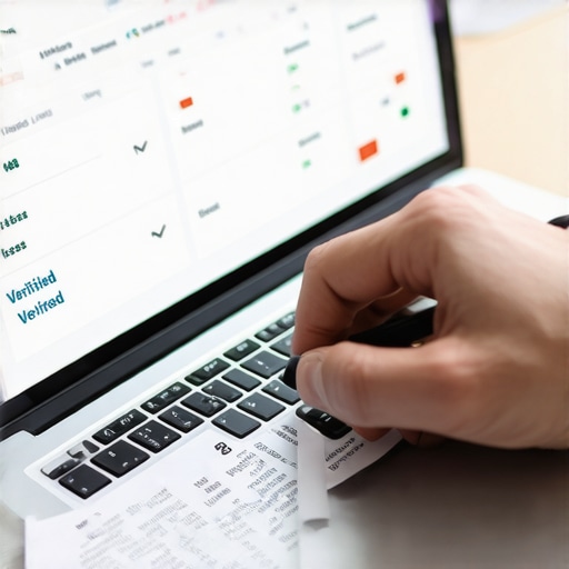 A digital dashboard showing successful payroll tax deposits and compliance checkmarks.